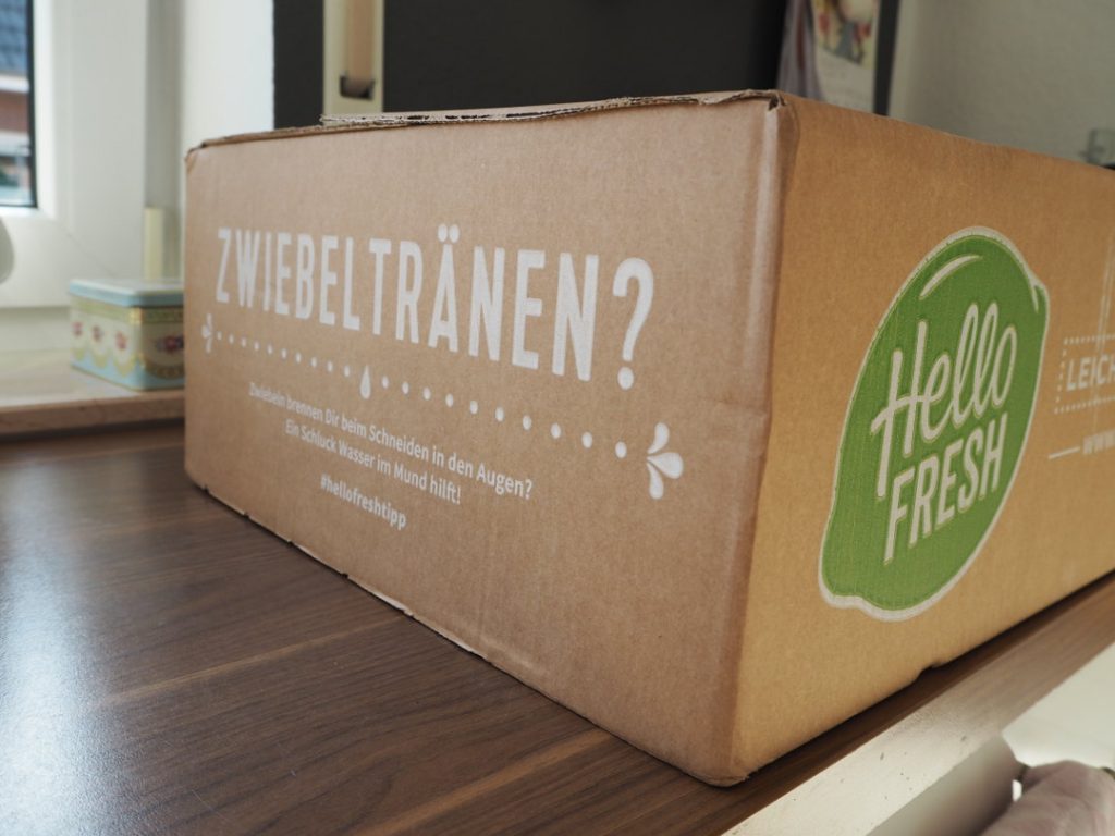 Zucchini-Puffer in der HelloFresh-Kochbox