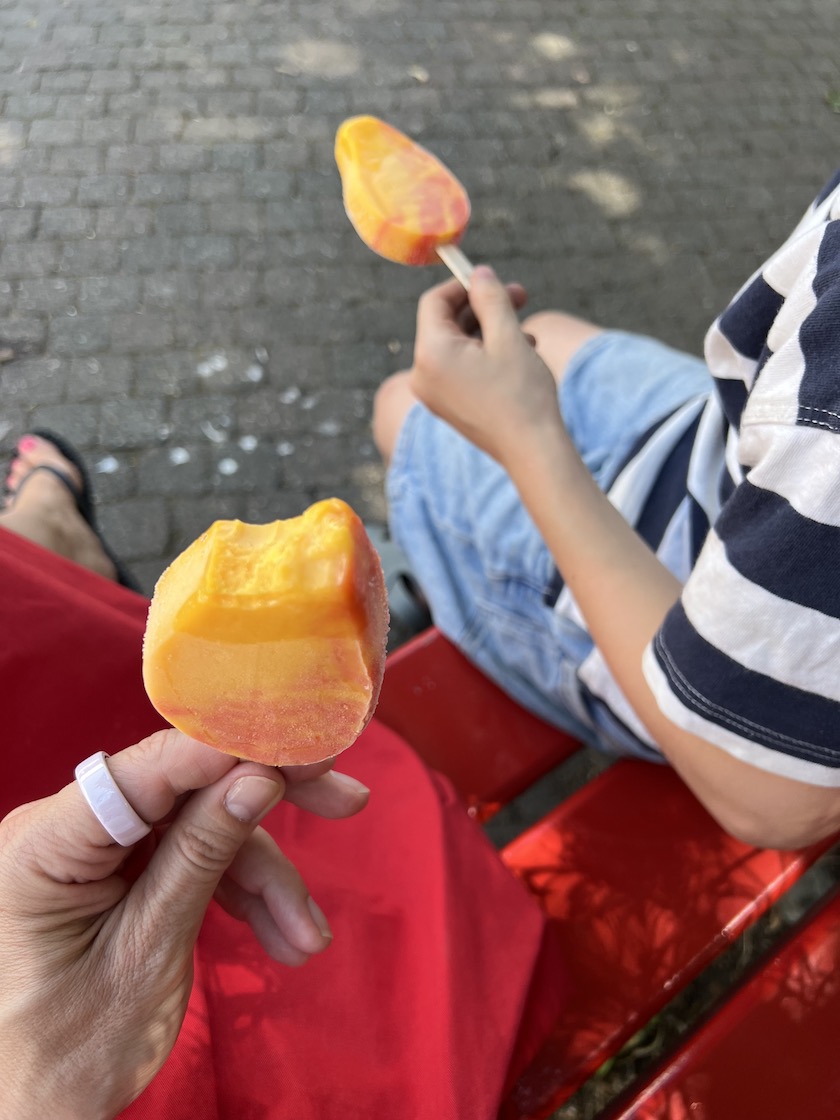 Eis essen 